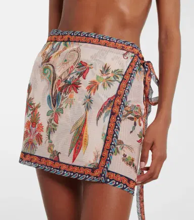 Etro Paisley wrap skirt | Thumbnail 3 Etro Paisley wrap skirt | Thumbnail 3
