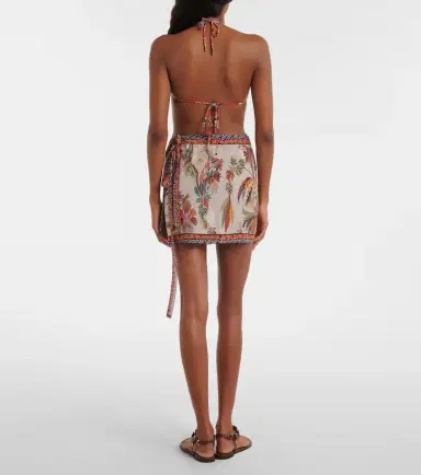 Etro Paisley wrap skirt | Thumbnail 4 Etro Paisley wrap skirt | Thumbnail 4