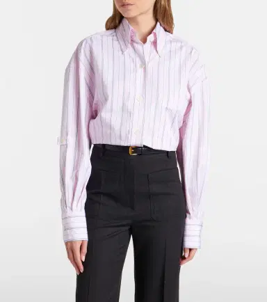 Thom Browne Striped cotton poplin shirt | Thumbnail 8 Thom Browne Striped cotton poplin shirt | Thumbnail 8