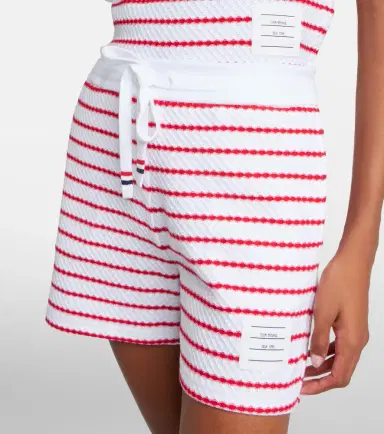 Thom Browne Striped cotton shorts | Thumbnail 2 Thom Browne Striped cotton shorts | Thumbnail 2