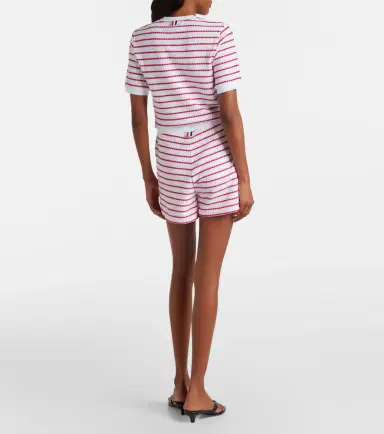 Thom Browne Striped cotton shorts | Thumbnail 3 Thom Browne Striped cotton shorts | Thumbnail 3