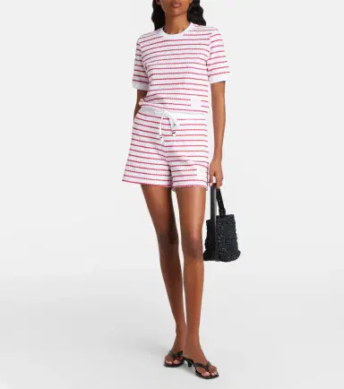 Thom Browne Striped cotton shorts | Thumbnail 4 Thom Browne Striped cotton shorts | Thumbnail 4
