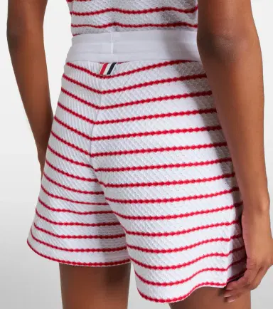 Thom Browne Striped cotton shorts | Thumbnail 5 Thom Browne Striped cotton shorts | Thumbnail 5