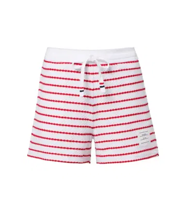 Thom Browne Striped cotton shorts | Thumbnail 1 Thom Browne Striped cotton shorts | Thumbnail 1