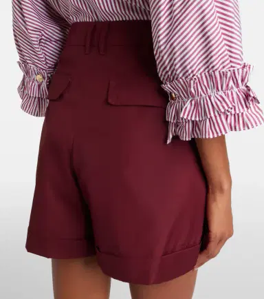 'S Max Mara Cotton poplin shorts | Thumbnail 5 'S Max Mara Cotton poplin shorts | Thumbnail 5