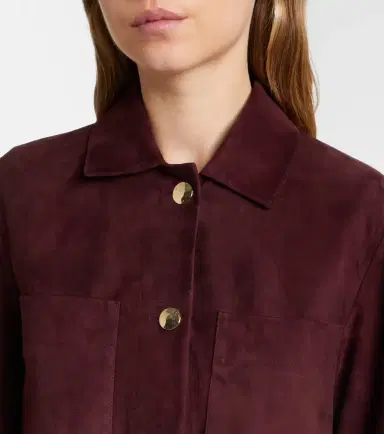 'S Max Mara 'S Max Mara Suede blouson jacket | Thumbnail 4 'S Max Mara 'S Max Mara Suede blouson jacket | Thumbnail 4