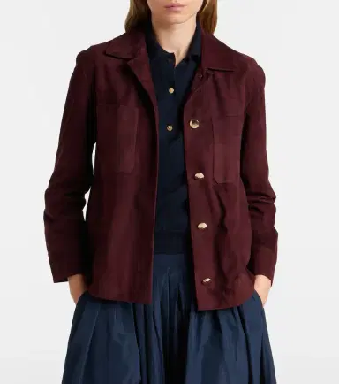 'S Max Mara 'S Max Mara Suede blouson jacket | Thumbnail 6 'S Max Mara 'S Max Mara Suede blouson jacket | Thumbnail 6