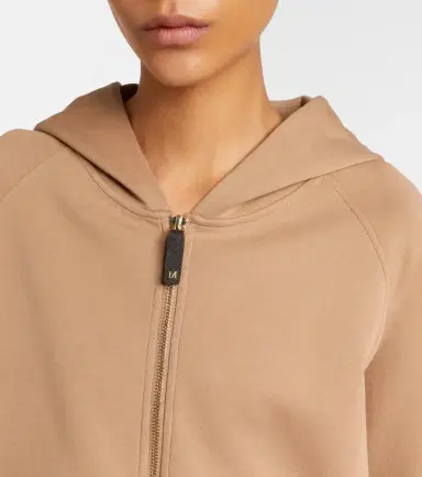 'S Max Mara Cotton-blend jersey hoodie | Thumbnail 2 'S Max Mara Cotton-blend jersey hoodie | Thumbnail 2