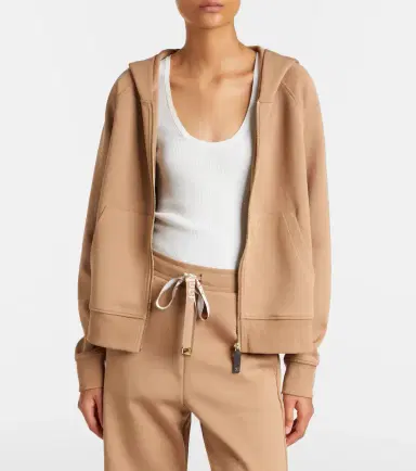 'S Max Mara Cotton-blend jersey hoodie | Thumbnail 3 'S Max Mara Cotton-blend jersey hoodie | Thumbnail 3