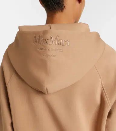'S Max Mara Cotton-blend jersey hoodie | Thumbnail 7 'S Max Mara Cotton-blend jersey hoodie | Thumbnail 7