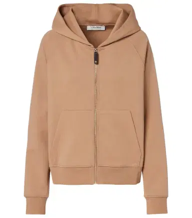 'S Max Mara Cotton-blend jersey hoodie | Thumbnail 1 'S Max Mara Cotton-blend jersey hoodie | Thumbnail 1