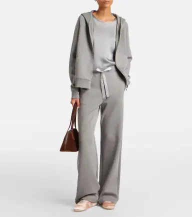 'S Max Mara Cotton-blend wide-leg sweatpants | Thumbnail 6 'S Max Mara Cotton-blend wide-leg sweatpants | Thumbnail 6