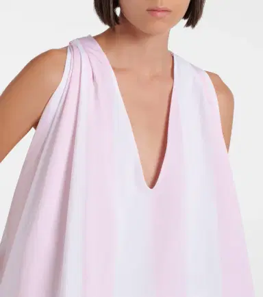 Jacquemus Norma striped cotton poplin top | Thumbnail 3 Jacquemus Norma striped cotton poplin top | Thumbnail 3