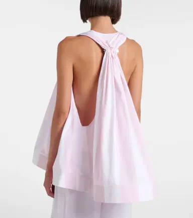 Jacquemus Norma striped cotton poplin top | Thumbnail 4 Jacquemus Norma striped cotton poplin top | Thumbnail 4
