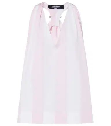 Jacquemus Norma striped cotton poplin top | Thumbnail 1 Jacquemus Norma striped cotton poplin top | Thumbnail 1