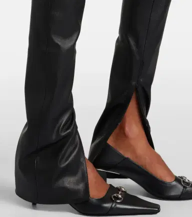 Gucci Leather skinny pants | Thumbnail 2 Gucci Leather skinny pants | Thumbnail 2