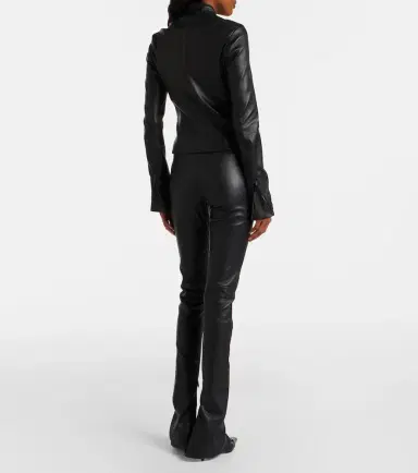 Gucci Leather skinny pants | Thumbnail 3 Gucci Leather skinny pants | Thumbnail 3