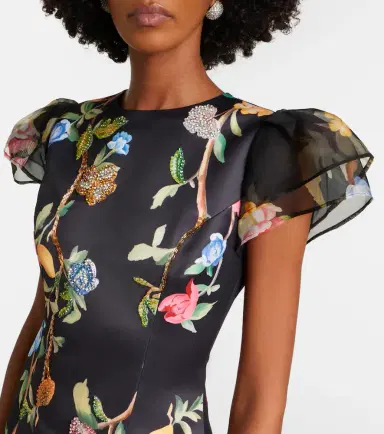 Leo Lin Sofia embellished floral maxi dress | Thumbnail 2 Leo Lin Sofia embellished floral maxi dress | Thumbnail 2