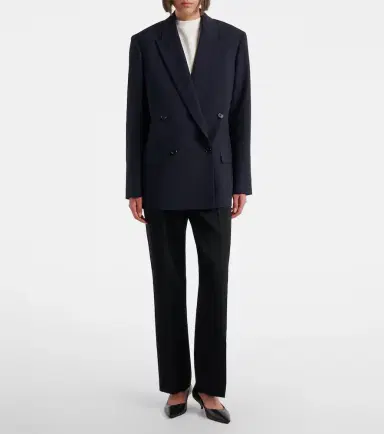 The Row Paden double-breasted virgin wool blazer | Thumbnail 2 The Row Paden double-breasted virgin wool blazer | Thumbnail 2
