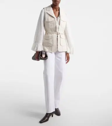 Dorothee Schumacher Summer Of Love belted denim vest | Thumbnail 6 Dorothee Schumacher Summer Of Love belted denim vest | Thumbnail 6