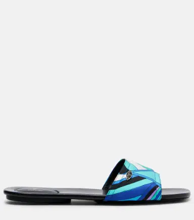 PUCCI Yummy Iride twill slides | Thumbnail 3 PUCCI Yummy Iride twill slides | Thumbnail 3