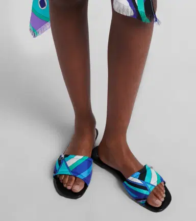PUCCI Yummy Iride twill slides | Thumbnail 6 PUCCI Yummy Iride twill slides | Thumbnail 6