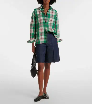 Polo Ralph Lauren Plaid cotton twill shirt | Thumbnail 3 Polo Ralph Lauren Plaid cotton twill shirt | Thumbnail 3