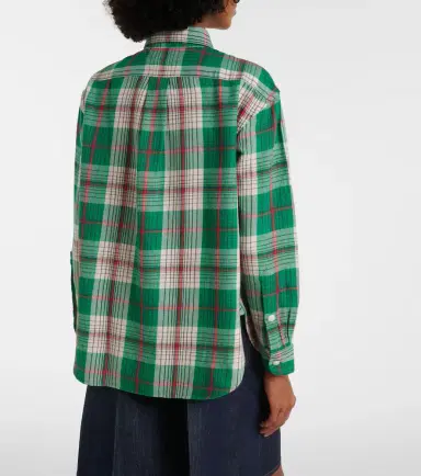 Polo Ralph Lauren Plaid cotton twill shirt | Thumbnail 5 Polo Ralph Lauren Plaid cotton twill shirt | Thumbnail 5