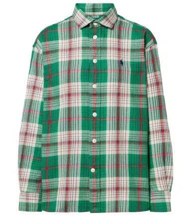 Polo Ralph Lauren Plaid cotton twill shirt | Thumbnail 1 Polo Ralph Lauren Plaid cotton twill shirt | Thumbnail 1