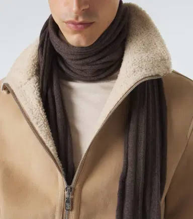 Brunello Cucinelli Cashmere scarf | Thumbnail 3 Brunello Cucinelli Cashmere scarf | Thumbnail 3