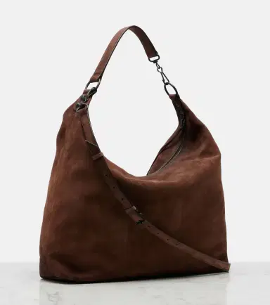 Balenciaga Le City Medium suede tote bag | Thumbnail 4 Balenciaga Le City Medium suede tote bag | Thumbnail 4