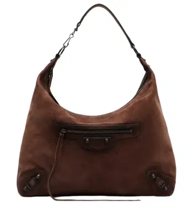 Balenciaga Le City Medium suede tote bag | Thumbnail 1 Balenciaga Le City Medium suede tote bag | Thumbnail 1