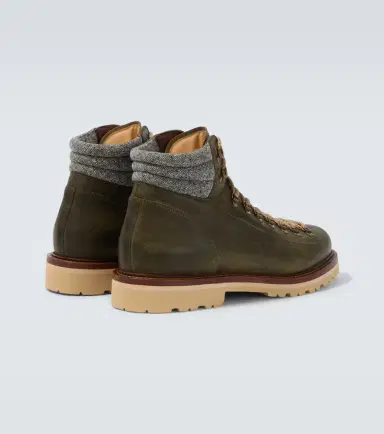 Brunello Cucinelli Leather lace-up boots | Thumbnail 3 Brunello Cucinelli Leather lace-up boots | Thumbnail 3