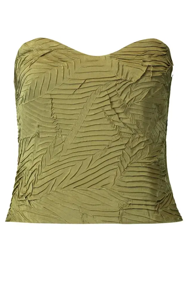 Heleen Satin Bustier Top Heleen Satin Bustier Top