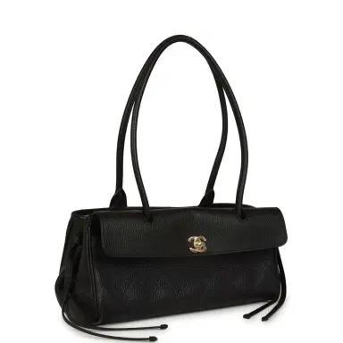 Chanel Chanel Small "Urban Essential" East West Shopping Tote Black Caviar Gold Hardware | Thumbnail 2 Chanel Chanel Small "Urban Essential" East West Shopping Tote Black Caviar Gold Hardware | Thumbnail 2