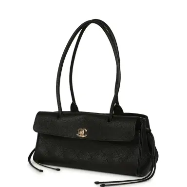 Chanel Chanel Small "Urban Essential" East West Shopping Tote Black Caviar Gold Hardware | Thumbnail 5 Chanel Chanel Small "Urban Essential" East West Shopping Tote Black Caviar Gold Hardware | Thumbnail 5