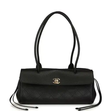 Chanel Chanel Small "Urban Essential" East West Shopping Tote Black Caviar Gold Hardware | Thumbnail 1 Chanel Chanel Small "Urban Essential" East West Shopping Tote Black Caviar Gold Hardware | Thumbnail 1