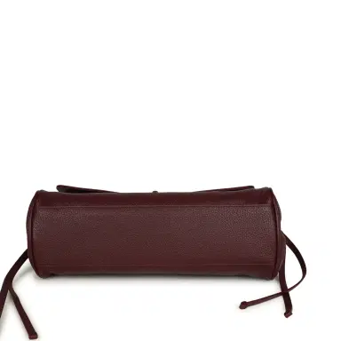 Chanel Chanel Small "Urban Essential" East West Shopping Tote Dark Burgundy Caviar Gold Hardware | Thumbnail 6 Chanel Chanel Small "Urban Essential" East West Shopping Tote Dark Burgundy Caviar Gold Hardware | Thumbnail 6