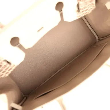 HERMÈS Hermes Birkin 30 Himalaya Niloticus Crocodile Palladium Hardware | Thumbnail 9 HERMÈS Hermes Birkin 30 Himalaya Niloticus Crocodile Palladium Hardware | Thumbnail 9