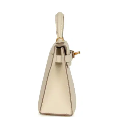 HERMÈS Hermes Kelly Sellier 20 Craie Epsom Gold Hardware | Thumbnail 3 HERMÈS Hermes Kelly Sellier 20 Craie Epsom Gold Hardware | Thumbnail 3