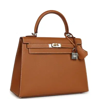 HERMÈS Hermes Kelly Sellier 25 Gold Epsom Electrum Hardware | Thumbnail 2 HERMÈS Hermes Kelly Sellier 25 Gold Epsom Electrum Hardware | Thumbnail 2
