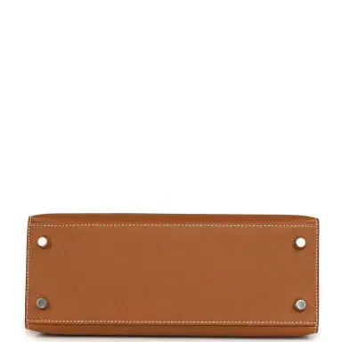 HERMÈS Hermes Kelly Sellier 25 Gold Epsom Electrum Hardware | Thumbnail 6 HERMÈS Hermes Kelly Sellier 25 Gold Epsom Electrum Hardware | Thumbnail 6