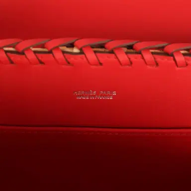 HERMÈS Hermes Mini Picnic Kelly 20 Rouge De Coeur Swift Palladium Hardware | Thumbnail 7 HERMÈS Hermes Mini Picnic Kelly 20 Rouge De Coeur Swift Palladium Hardware | Thumbnail 7