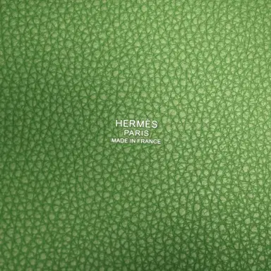 HERMÈS Hermes Picotin Lock 18 Vert Yucca Clemence Palladium Hardware | Thumbnail 8 HERMÈS Hermes Picotin Lock 18 Vert Yucca Clemence Palladium Hardware | Thumbnail 8