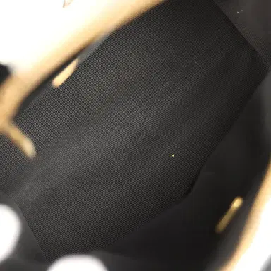 Chanel Pre-owned Chanel "CC Travel" Bowling Bag Black Shiny Crumped Calfskin Antique Gold Hardware | Thumbnail 10 Chanel Pre-owned Chanel "CC Travel" Bowling Bag Black Shiny Crumped Calfskin Antique Gold Hardware | Thumbnail 10