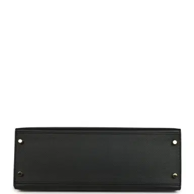 HERMÈS Pre-owned Hermes Kelly Sellier 32 Black Epsom Gold Hardware | Thumbnail 6 HERMÈS Pre-owned Hermes Kelly Sellier 32 Black Epsom Gold Hardware | Thumbnail 6