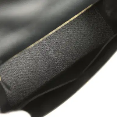 HERMÈS Pre-owned Hermes Kelly Sellier 32 Black Epsom Gold Hardware | Thumbnail 8 HERMÈS Pre-owned Hermes Kelly Sellier 32 Black Epsom Gold Hardware | Thumbnail 8