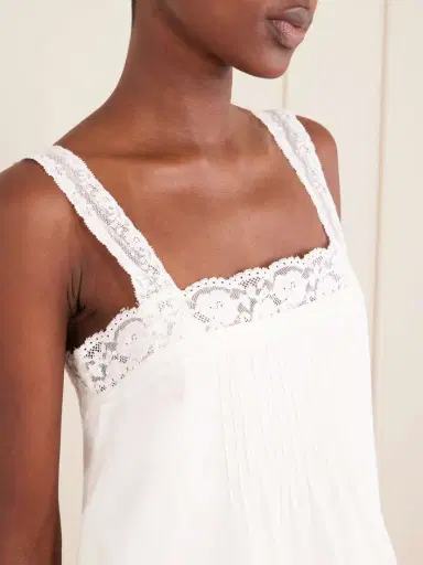 Faithfull Cristina Lace-trimmed Cotton Top | Thumbnail 4 Faithfull Cristina Lace-trimmed Cotton Top | Thumbnail 4
