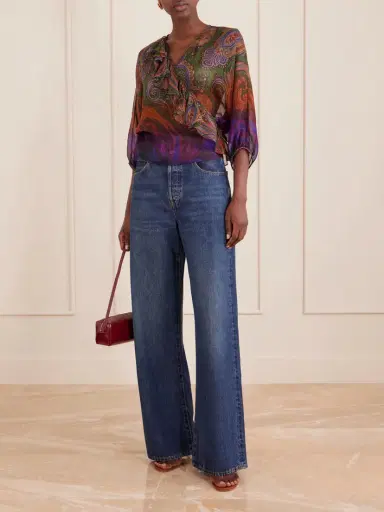 Etro Paisley-printed Silk Blouse | Thumbnail 2 Etro Paisley-printed Silk Blouse | Thumbnail 2