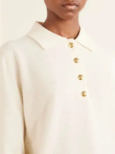 Blazé Milano Highland Wool And Cashmere-blend Polo Sweater | Thumbnail 5 Blazé Milano Highland Wool And Cashmere-blend Polo Sweater | Thumbnail 5